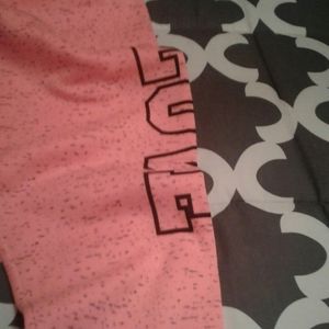 Womens   pink  jogging  pants